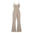 thumbnail image 5 of Shadoumai Seamless Slingback Wide Leg Jumpsuit For Plus Size Waist Cinching Bodysuit Fitness Wear Toned Workout Loungewear, 5 of 5