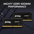 thumbnail image 3 of Memoria Kingston FURY Impact DDR5 SODIMM de 32 GB (2 x 16 GB), 6000 MT/s, 3 of 8