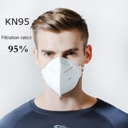 Kn95 قناع الوجه جهاز الحماية الطبي 2 أقنعة لكل عبوة