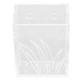 thumbnail image 5 of Taza para plantas acuáticas, diseño de corte inclinado con agujero Permeable acrílico, maceta para plantas acuáticas con ventosa para el hogar S, 5 of 5