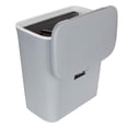 thumbnail image 6 of Olibuy Hanging Trash Can with Lid for Under Sink or Cabinet Door, 2.4 Gallon Kitchen Compost Bin , Garbage Can for Cupboard/ Bathroom/ Bedroom/ Office/ Camping, Wall Mounted Indoor, Gray, 6 of 6