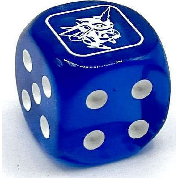 YuGiOh Battles of Legend Chapter 1 Blue 6-Sided Die