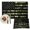 Black, variant on Green American Flag Placemats Set of 6, Wooden Grain Washable Wipeable Table Mats for Dining Tables, Indoor Outdoor Kitchen Place Mats for Holiday Party Table Decor
