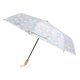 thumbnail image 4 of Paraguas triple plegado pintura patrón de flores portátil lluvia protección UV paraguas plegable a prueba de viento para viajes al aire libre, 4 of 10