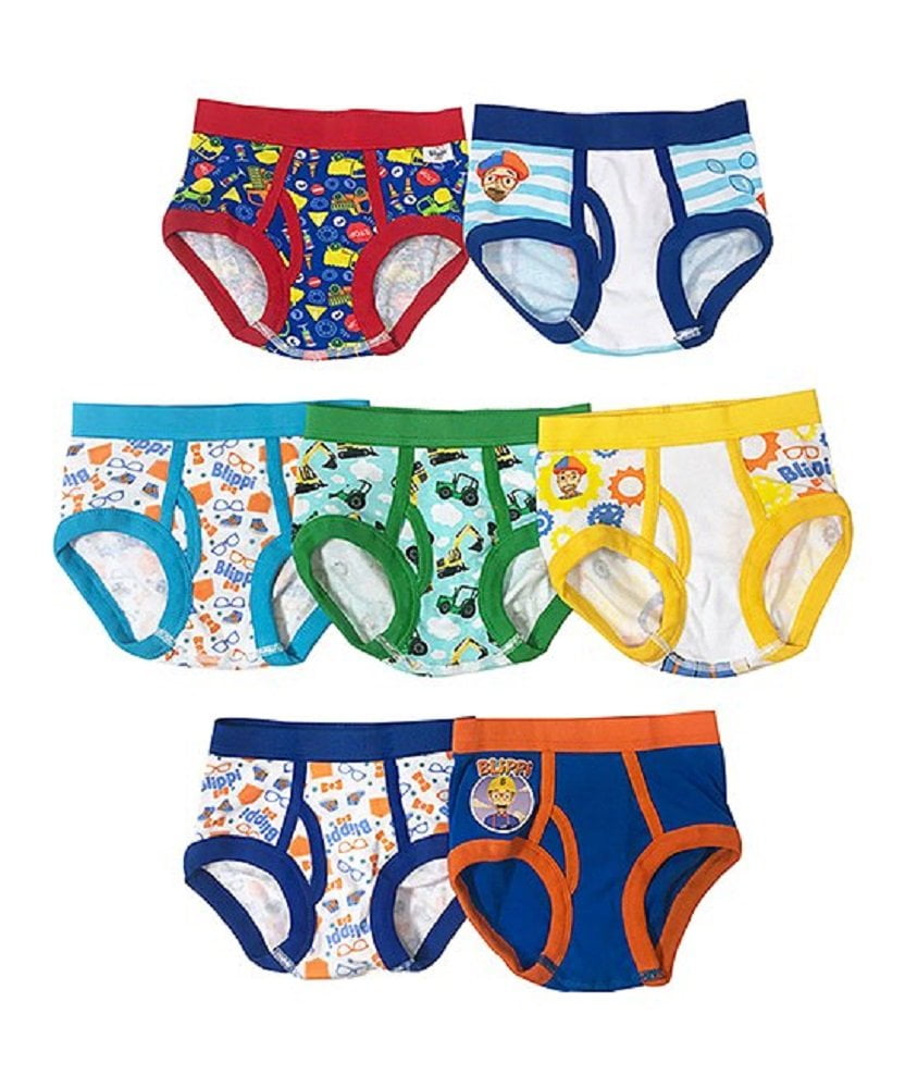 Blippi Baby Toddler Boy Potty Training Pant Multipacks, TB 7pk, 2T