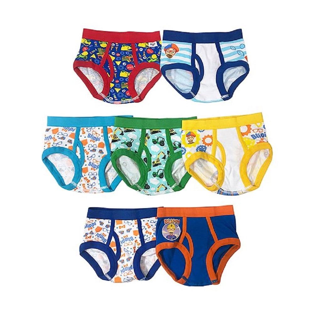 Blippi Baby Toddler Boy Potty Training Pant Multipacks, TB 7pk, 18