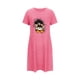 thumbnail image 5 of Camisón corto de talla grande para mujer, camisón de manga corta con estampado de pecho a la moda, camisón para mujer, 5 of 5