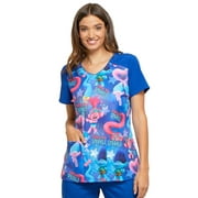Tooniforms V-Neck Women Medical Scrub Top TF645