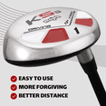 thumbnail image 4 of Majek Golf #1 Hybrid 13 Degree Driving Iron Senior Lady Flex Graphite Right Handed Petite Senior Ladies Length Club, 4 of 8
