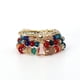 thumbnail image 1 of Nvzi Pulseras de cuentas apilables bohemias, brazaletes de cuentas multicapa elásticos, juego de pulseras con dijes, joyería multicolor, estilo B, 1 of 5