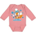 thumbnail image 3 of Inktastic My First Hanukkah with Fox and Snowflakes Boys or Girls Long Sleeve Baby Bodysuit, 3 of 4