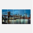 thumbnail image 2 of Design Art - Brooklyn Bridge and Skyscrapers, 2 of 3