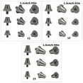 thumbnail image 3 of 12Pcs Universals Aluminum Football Shoe Studs Replacement Soccer Cleats Football Boot Spikes for Soccer Shoes Enduring, 3 of 8