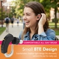 thumbnail image 4 of MEDca Digital Hearing Amplifiers Set 2 Small Sound Amplifiers - Black, 4 of 9