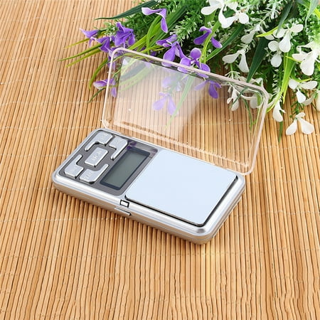Spring Balance Scale - Digital Kitchen Pocket Scale Mini Electronic Jewelry Scale 500g/0.1g High Precision Digital Balance Weighing Pocket Scale Tool with Platform LCD Display
