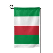 Flag Of Italy Double Sided Garden Flag for Indoor Outdoor Decorations 12.5 * 18 Inches Square