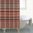 thumbnail image 5 of Extra Long Boho Shower Curtain 72x84 Inches - Vintage Floral & Tropical Leaves Pattern, Waterproof Bohemian Bathroom Decor with 12 Hooks, Tribal Rustic Style, 5 of 5