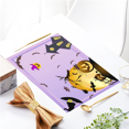 thumbnail image 2 of Set of 4 Happy Halloween Placemats - 12x18 Inch Linen Dining Table Mats with Horror Graffiti, Dark Style Lighthouse, and Fairy Tale Castle Designs for Seasonal Kitchen and Dinner Party Decor, 2 of 5