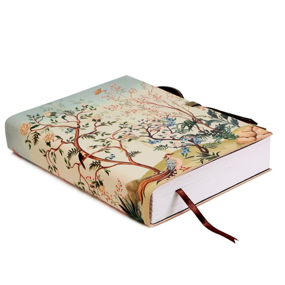 Leather Journal Notebook New Peacock Style