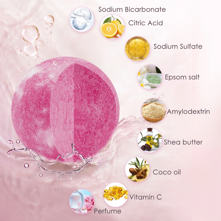 Naipo Bath Bombs Gift Set, 16 Piece with Foot Soak Balls photo 6