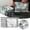 C, variant on Closure Bags & Lids Boxes for Fresh Keeping - Reusable Slider Bags with Stand Up Bottom Design in Aluminum Foil Material for Kitchen Storage and Freezing 10PCS