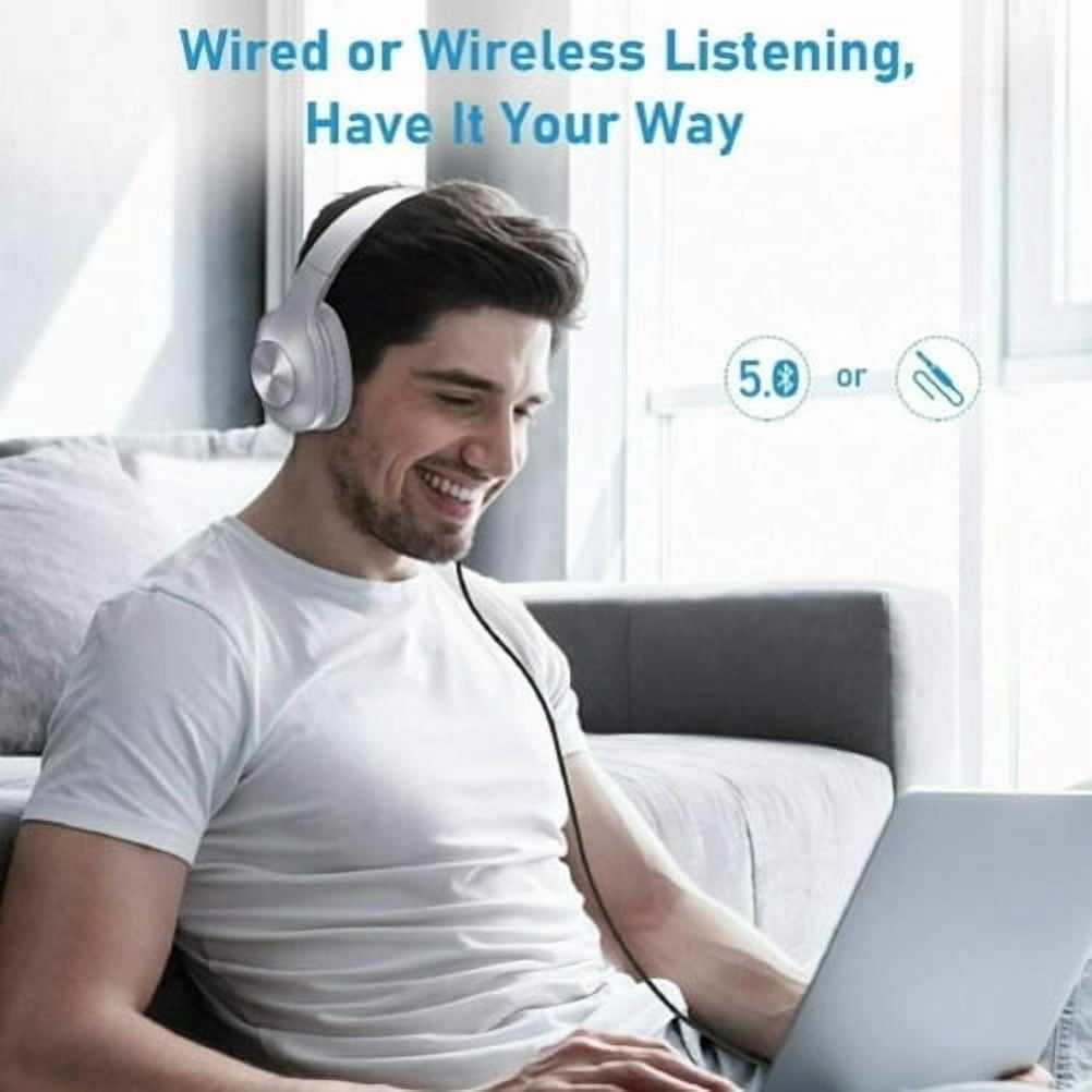 Wireless Headphones for Samsung Galaxy Z Fold5/Flip5 Phones - Foldable Headset w Mic Hands-free Earphones Q1P Compatible With Galaxy Z Fold5/Flip5