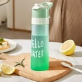 thumbnail image 2 of 22oz Large Capacity PC Food Grade Sports Water Bottle with Mist Function, Portable and Keeps Water Cold, 2 of 5