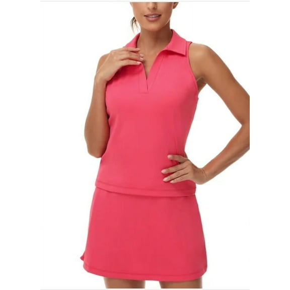 Tretorn Ladies' Sleeveless Polo Watermelon Medium