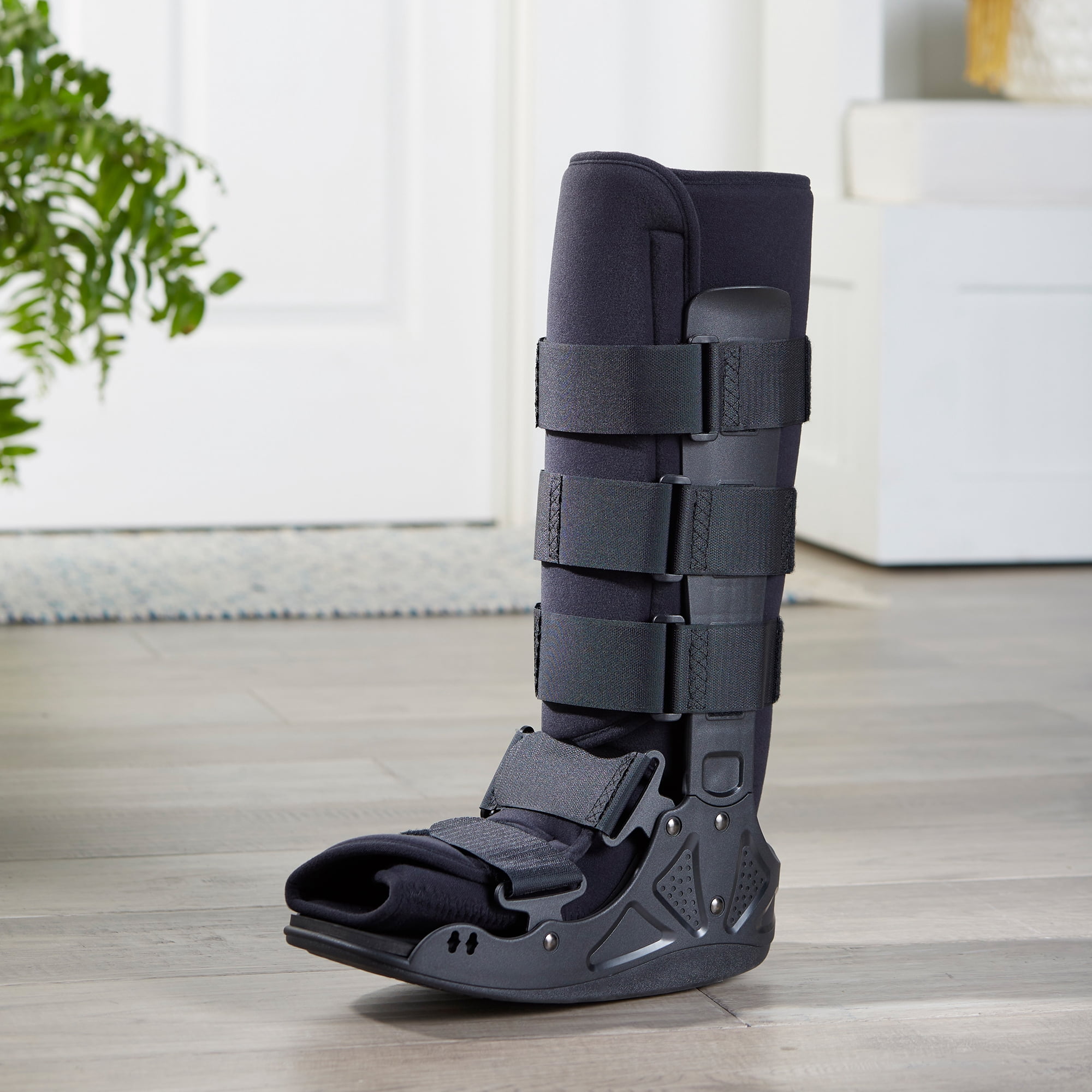 McKesson Black Walker Boot Large Hook 