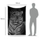 thumbnail image 4 of Cobija Manta frazada Juana Gallo diseño Tigre de Bengala Ultra Suave ligero, 4 of 5