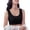 Black, variant on EHQJNJ Womens Bralettes with Pads Women's Beauty Back Seamless Underwear No Steel Ring Sports Gather Vest Large Size Thin Shockproof Sleep Bra Push up Bralette Plus Size