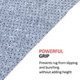 thumbnail image 5 of 0.025" Soft Non-slip Anti-Slip Carpet Mat for Hardwood Floor Rug Pad - Grey 10'x  17', 5 of 5