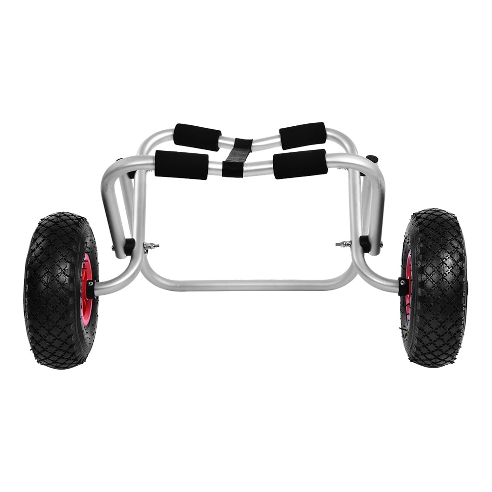 Tebru Aluminium Alloy Kayak Canoe Wheel Dolly Boat Carrier Trolley Cart Transport,Kayak Trolley, Kayak Transport Trolley