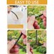 thumbnail image 3 of 100pcs Tee Connectors Irrigation System 1/4 Inch Barb Connector Drip Irrigation Tee Pipe - PVC Sprinkler Automatic Irrigation Watering System Tool Kit, 3 of 5