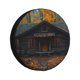 thumbnail image 1 of Fotbe Rustic Cabin Autumn Forest Funda de Llanta de Repuesto con Estampado, Engrosada, Ajuste Universal para Jeep, Remolque, RV, SUV, Camión-16 inch, 1 of 6