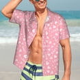 thumbnail image 5 of Picia Love Gentle Cotton Regular Fit Short Sleeve Casual Hawaiian Shirt for Men-, 5 of 9
