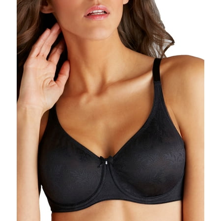 

Women s Dominique 7001 Lila Everyday Lace Minimizer Bra (Black 38G)