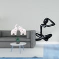 thumbnail image 2 of 3 Pieces Elephant Sculpture Abstract Figurine Resin Animal Tabletop Decor for Home Office Shelf Display, 2 of 8