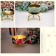 thumbnail image 4 of Candelabro Candelabros Dorados Juego de 6 Placa Decorativa de Pilar de Hierro Hecho una Mano Pieza Central de Candelabro Fit LED y Velas de Pedestal Soporte de Vela, 4 of 6