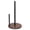 Black Wood, variant on Paper Towel Holder Black, Premium Stainless Steel Kitchen Roll Dispenser, Countertop Roll Organizer with Weighted Base