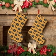 thumbnail image 6 of Lsque 18 Inches German Shepherd Woof Pattern Christmas Stockings Hanging Ornaments,Knitted Xmas Fireplace Hanging Stocking,Holiday Decoration, 6 of 8