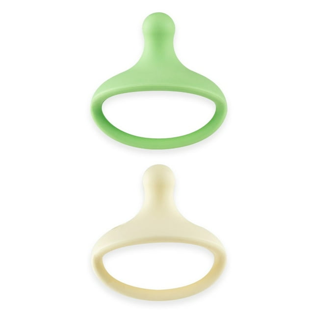 Kids Heroes Chupones para Bebe 3 a 36 Meses de Una Sola Pieza de Silicona Suave, Segura y Libre de BPA, Paquete de 2