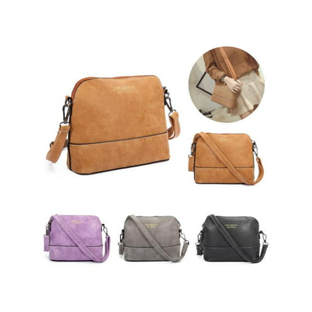 Fashion New Handbag Shell Bag Shoulder Satchel Vintage PU Leather Small For Women Girls