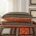 thumbnail image 7 of Nordmiex Patchwork Cotton Quilt Set Bohemian Farmhouse Bedding Set, Queen, 7 of 7