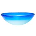 thumbnail image 1 of Eden Bath EB-GS70 1,75 in. Évier de Récipient en Verre Rond Givré par les Nuages&44; Bleu, 1 of 1