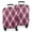 Red and Blue, variant on Red and Green Checkerboard Checkered Pattern Luggage Cover Fashion Suitcase Cover Baggage Covers Fit 25-28 Inch Luggage (Go Travel)