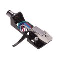 thumbnail image 3 of Universal 1/2 Inch Mount Turntable Headshell Cartridge Kit with 4.5mV Output - Aluminum Alloy Body, Transparent Conical Stylus for LP120-USB/LP240-USB/LP1240-USB & Direct-Drive Turntables (Dark Grey, 3 of 6