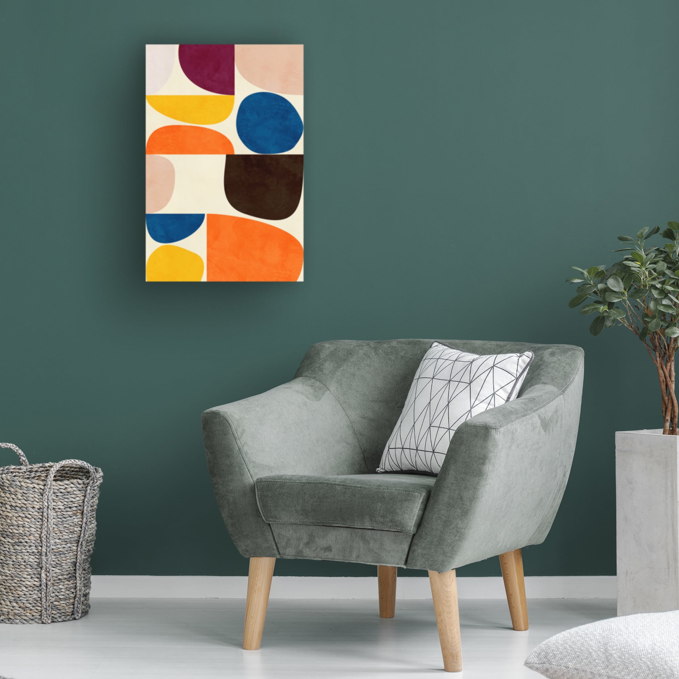 Trademark Fine Art Ana Rut Bre Vivid Bauhaus Canvas Wall Art