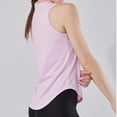 thumbnail image 6 of DeHolifer Women's Sleeveless Tank Top Crewneck Workout Shirt Athletic Top for Gym or Exercise Pink M, 6 of 6
