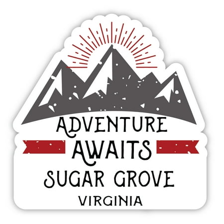 

Sugar Grove Virginia Souvenir 4-Inch Magnet Adventure Awaits Design